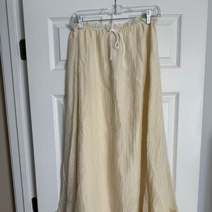 12th Tribe Dahlia Skirt in Baby Yellow - NWT